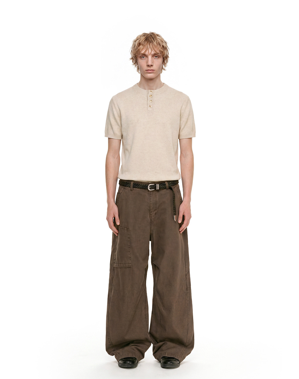 Xuedova Men's Linen Blend Short Sleeve T-Shirt