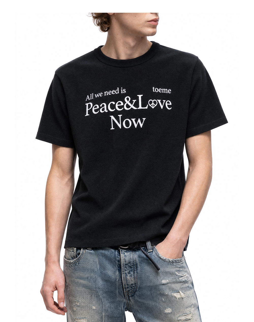 Xuedova Men's Graphic Waffle Cotton T-Shirt