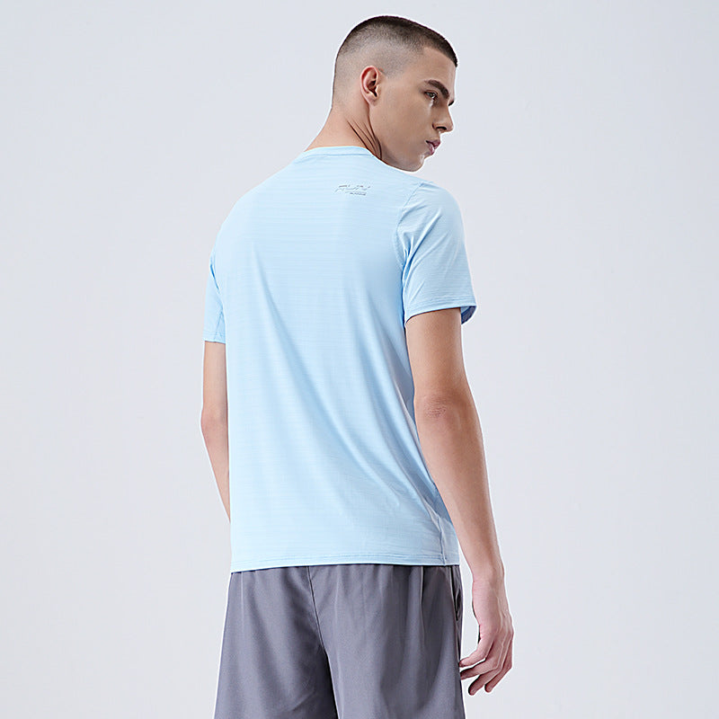Xuedova Men's Reflective Nylon Short Sleeve T-Shirt