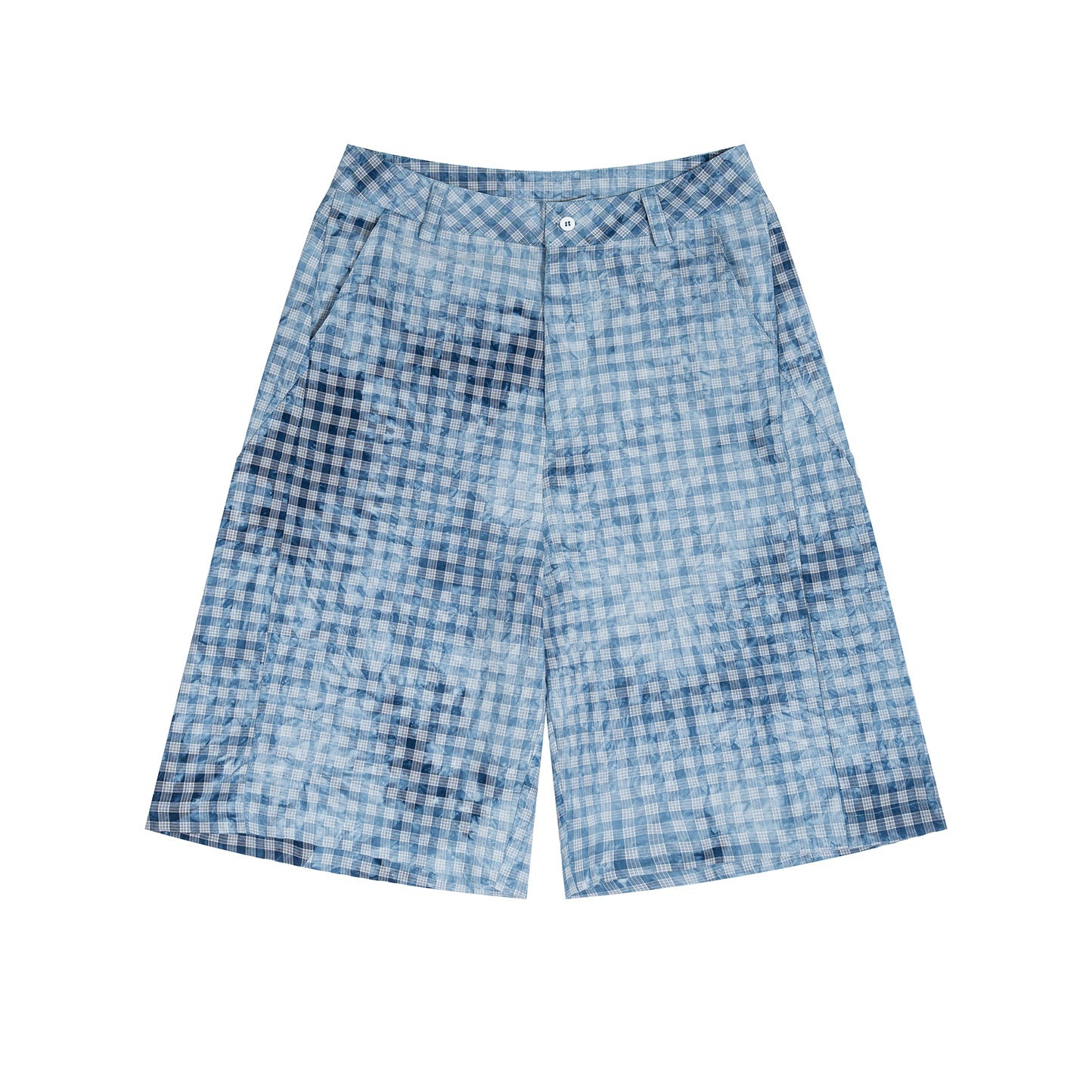 Xuedova Men's Plaid Casual Summer Shorts