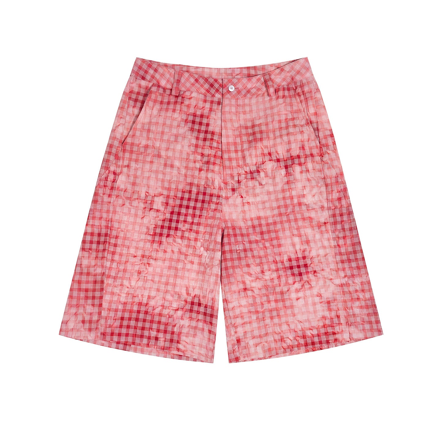 Xuedova Men's Plaid Casual Summer Shorts