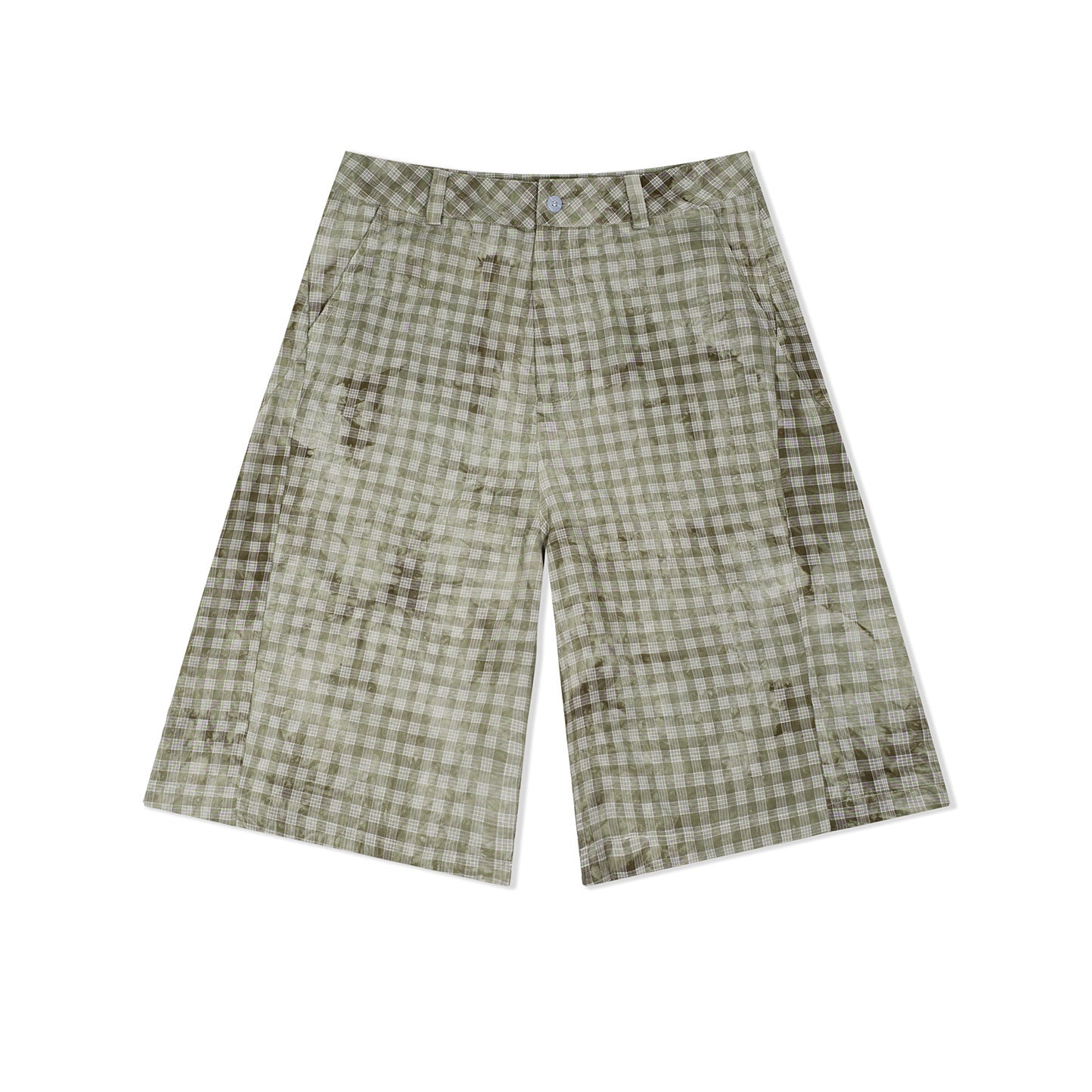 Xuedova Men's Plaid Casual Summer Shorts